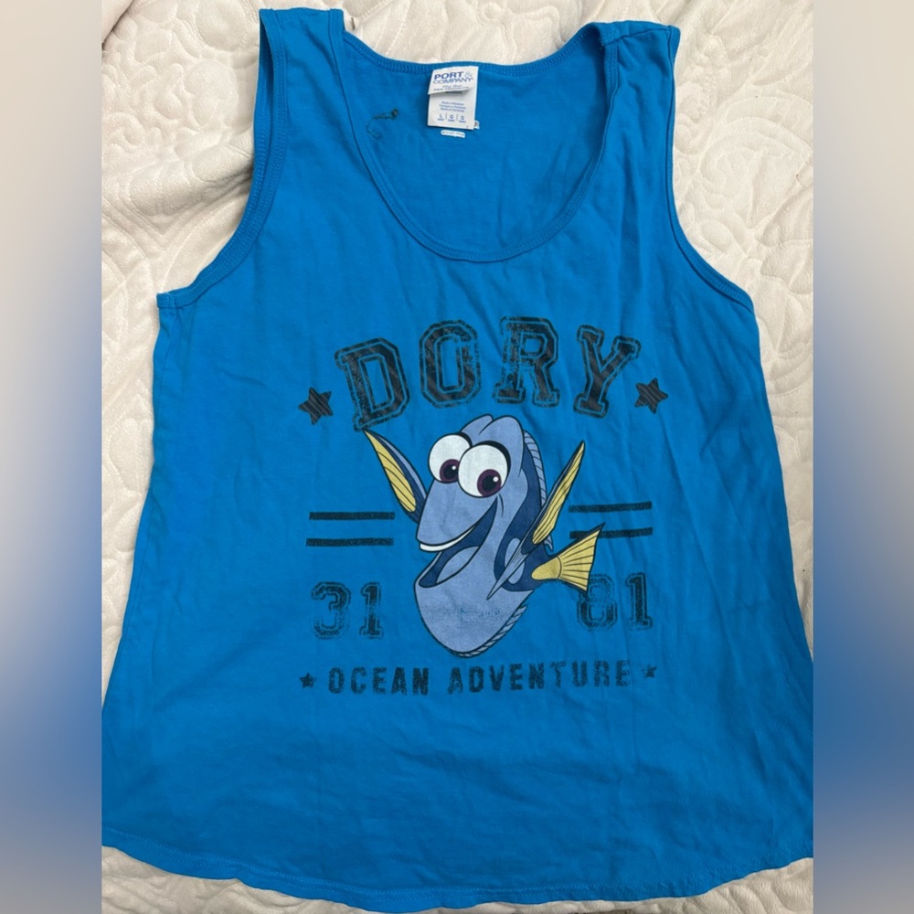 Disney Parks | Pixar Blue Dory Tank Top